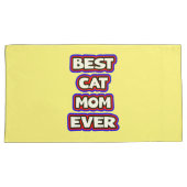 キャッはっきりした最高のトママエバーおもしろいタイポグラフィ 枕カバー (正面右)