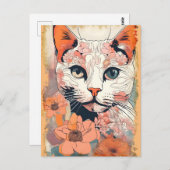 キャッアートト ポストカード (正面/裏面)