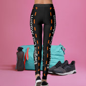 キャッエレガントトマームおもしろい白黒パーソナライズされた レギンス