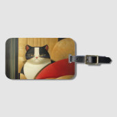 キャッエレガントト ラゲッジタグ (正面横)