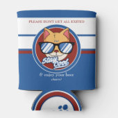 キャッカッコいいおもしろいトクーラーボックス 缶クーラー (裏面)