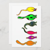 キャッカラフルトお尻 シーズンカード (正面/裏面)