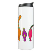 キャッカラフルトお尻 タンブラー (回転左)