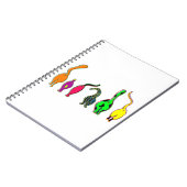 キャッカラフルトお尻 ノートブック (左側)
