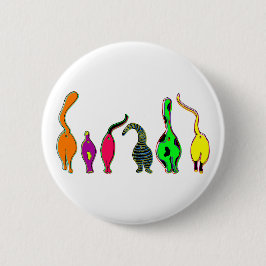 キャッカラフルトお尻 缶バッジ