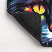 キャッカラフルトイラストレーション マウスパッド (コーナー)