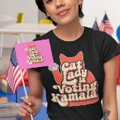 キャッカラフルトシルエットがカマラを支える Tシャツ