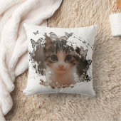 キャッカラフルトデザイン クッション (ブランケット)