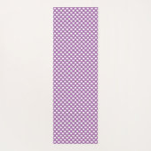 キャッカラフルトパーソナライズされた文字 ヨガマット (裏面)