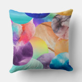 キャッカラフルトママサマビーチィモダン装飾用クッション クッション (裏面)