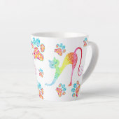 キャッカラフルトラテマグ カフェラテマグ (右アングル)