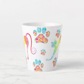 キャッカラフルトラテマグ カフェラテマグ (正面)