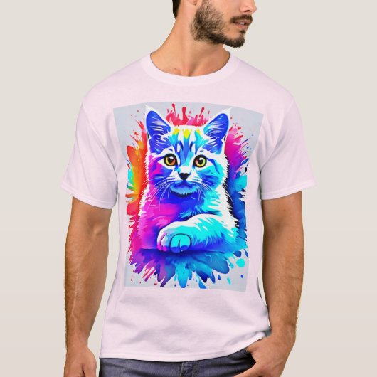 キャッカラフルト・アート Tシャツ (正面)