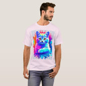 キャッカラフルト・アート Tシャツ (正面フル)