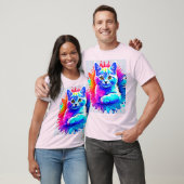 キャッカラフルト・アート Tシャツ (ユニセックス)