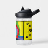 キャッカラフルト ウォーターボトル (左面)