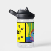 キャッカラフルト ウォーターボトル (右面)