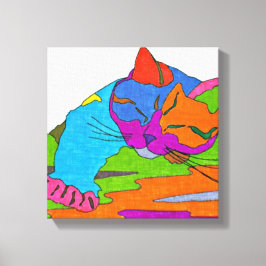 キャッカラフルト キャンバスプリント