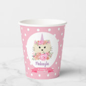 キャッガーリートユニコーンカティコーンミョーグ誕生日 紙コップ (正面)