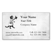 キャックールクフェイクバスカスタム磁気名刺 マグネット名刺 (正面)