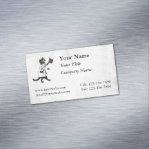 キャックールクフェイクバスカスタム磁気名刺