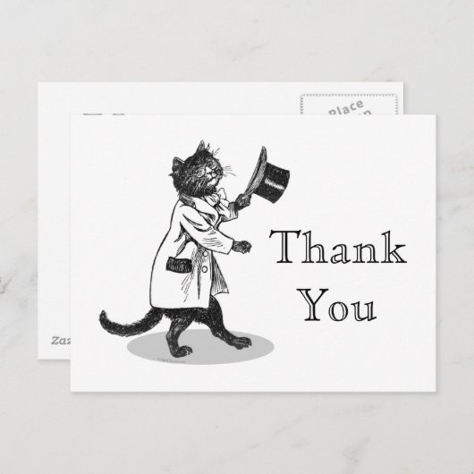 キャックールトカスタム感謝はがき ポストカード (正面/裏面)