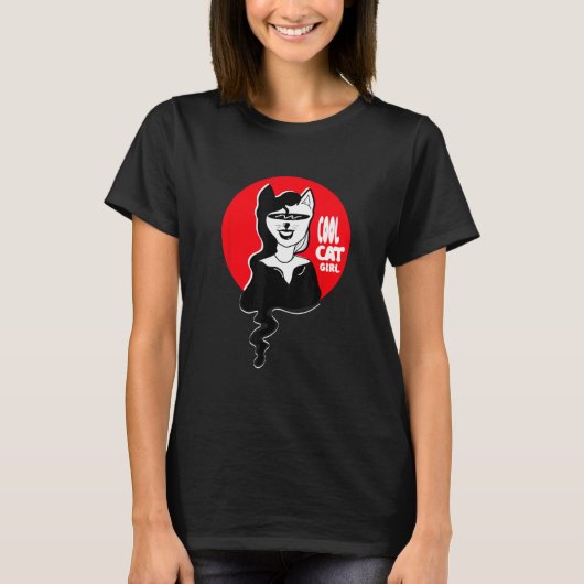 キャックールトガールキャット Tシャツ (正面)