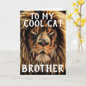 キャックールトブラザー誕生日カード カード (黄色い花)