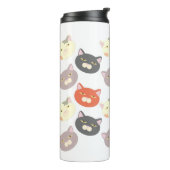 キャックールトヘッズカートゥーンおもしろいパターンアート タンブラー (回転左)