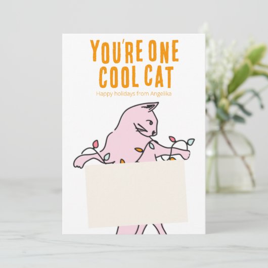 キャックールトホリデーギフトカードホルダー シーズンカード (スタンド正面)