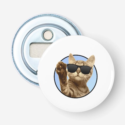 キャックールトボタン型栓抜き 栓抜き (正面)