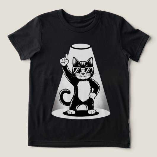 キャックールトロックダンサーティー | 動物おもしろい音楽ギフト トライブレンドTシャツ (デザイン正面)