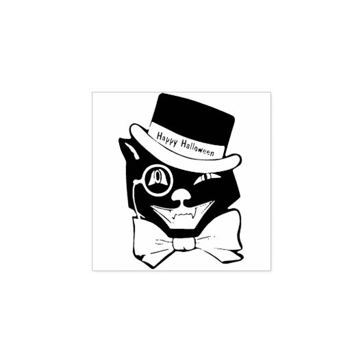 キャックールト!ヴィンテージハッピーハローウィンスタンプ ラバースタンプ (インプリント)