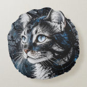 キャッコンテンポラリート ラウンドクッション (裏面)