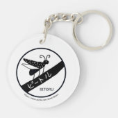 キャッサイケデリックトキーチェーンフォブ キーホルダー (裏面)