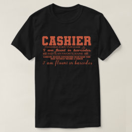キャッシャー - すべての購買を支える Tシャツ