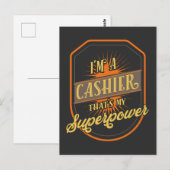 キャッシャー ポストカード (正面/裏面)