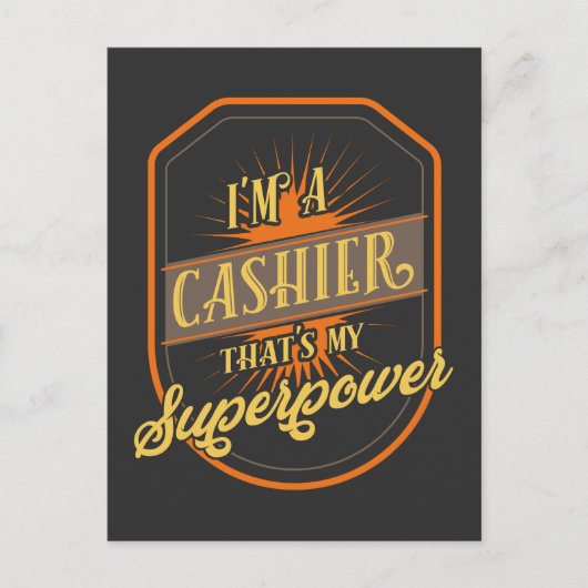 キャッシャー ポストカード (正面)