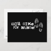 キャッシュのためにハイキングする! ポストカード (正面/裏面)