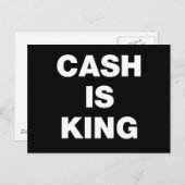 キャッシュはキング ポストカード (正面/裏面)