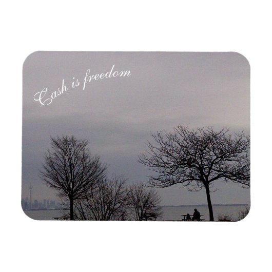 キャッシュは自由RoseWritesによる柔軟なマグネット マグネット (横)