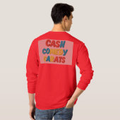 キャッシュコメディカラット Tシャツ (裏面フル)