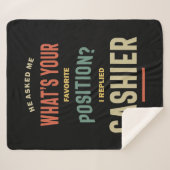 キャッシュジョブタイトルギフト シェルパブランケット (正面(横))