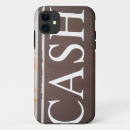 キャッシュトウトラックビンテージ車のサイン iPhone 11 ケース