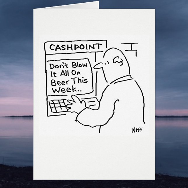 キャッシュポイントの機械「ビール吹に乗るな」と言う (クリエイターアップロード済み)