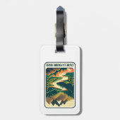 キャッシュラプードリバーコロラドカラーズ ラゲッジタグ (裏面縦)