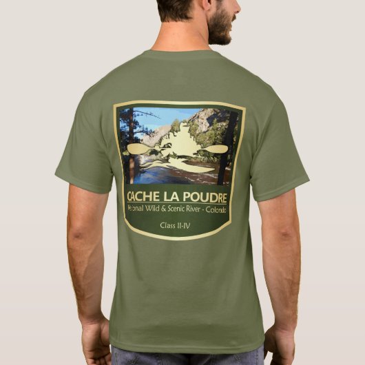 キャッシュラプードル(PFK) Tシャツ (裏面)