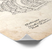 キャッシュレジスター特許 – 古い外観 ポスター (角)