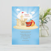 キャッスルインザサンド招待状 招待状 (スタンド正面)