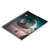 キャッスルインザムーンアートノートファンタジー ノートブック (左側)